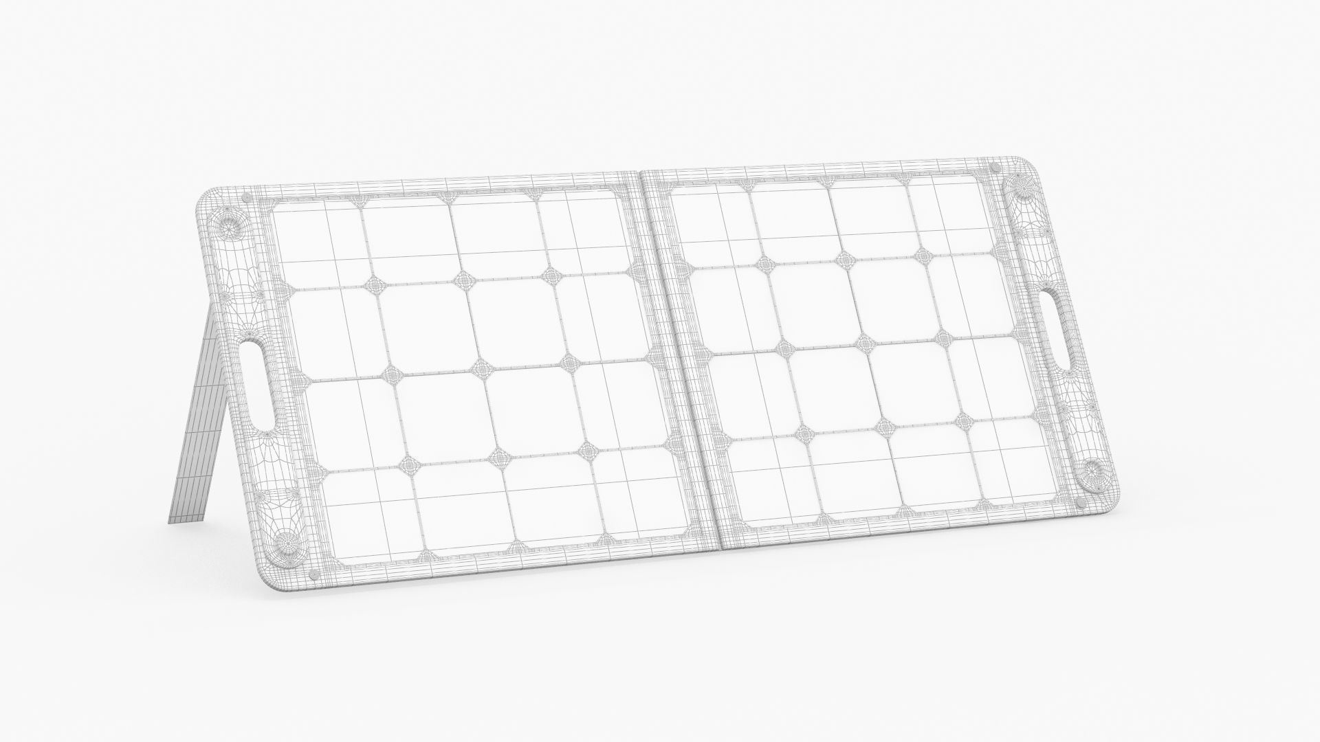 Jackery Portable Solar Panel 3D model_2