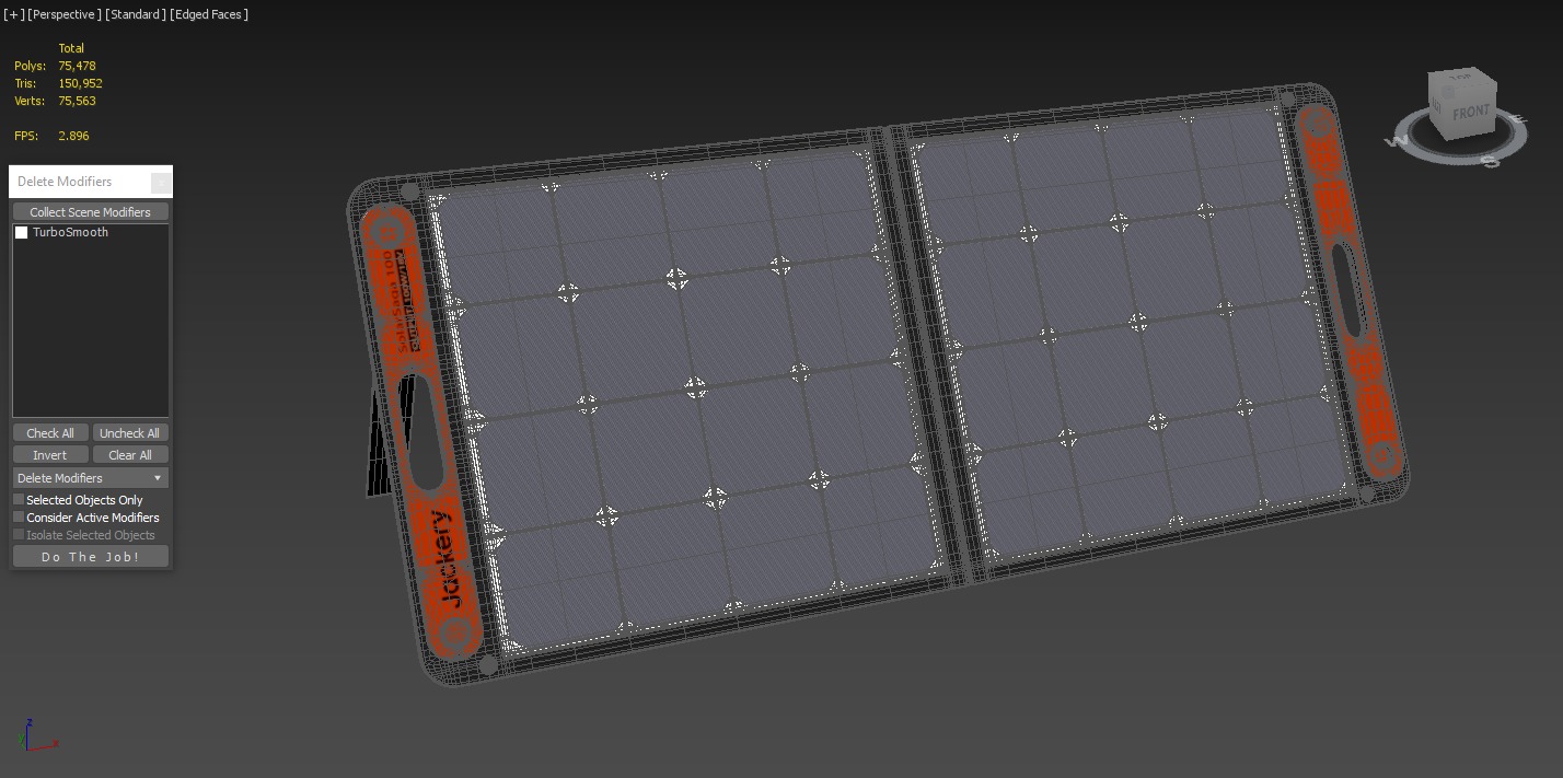 Jackery Portable Solar Panel 3D model_4