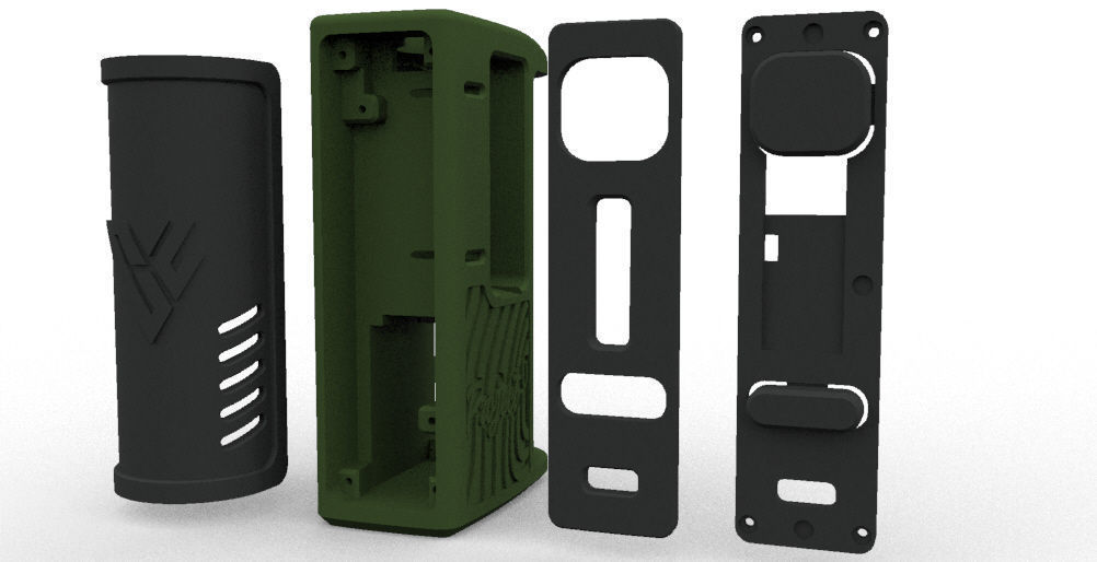 EVOLV DNA 75 BORO MOD REBOX 3D print model_3