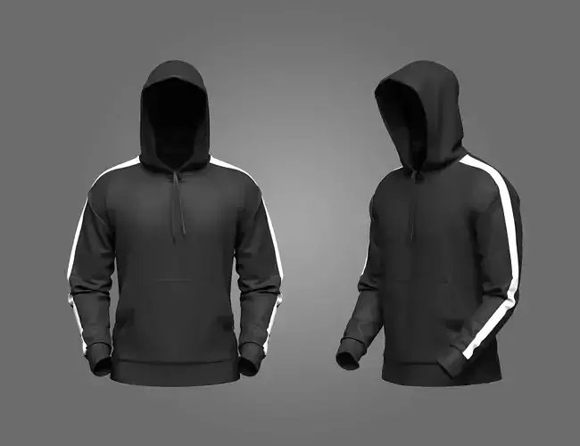 Male Tracksuit 3D Model