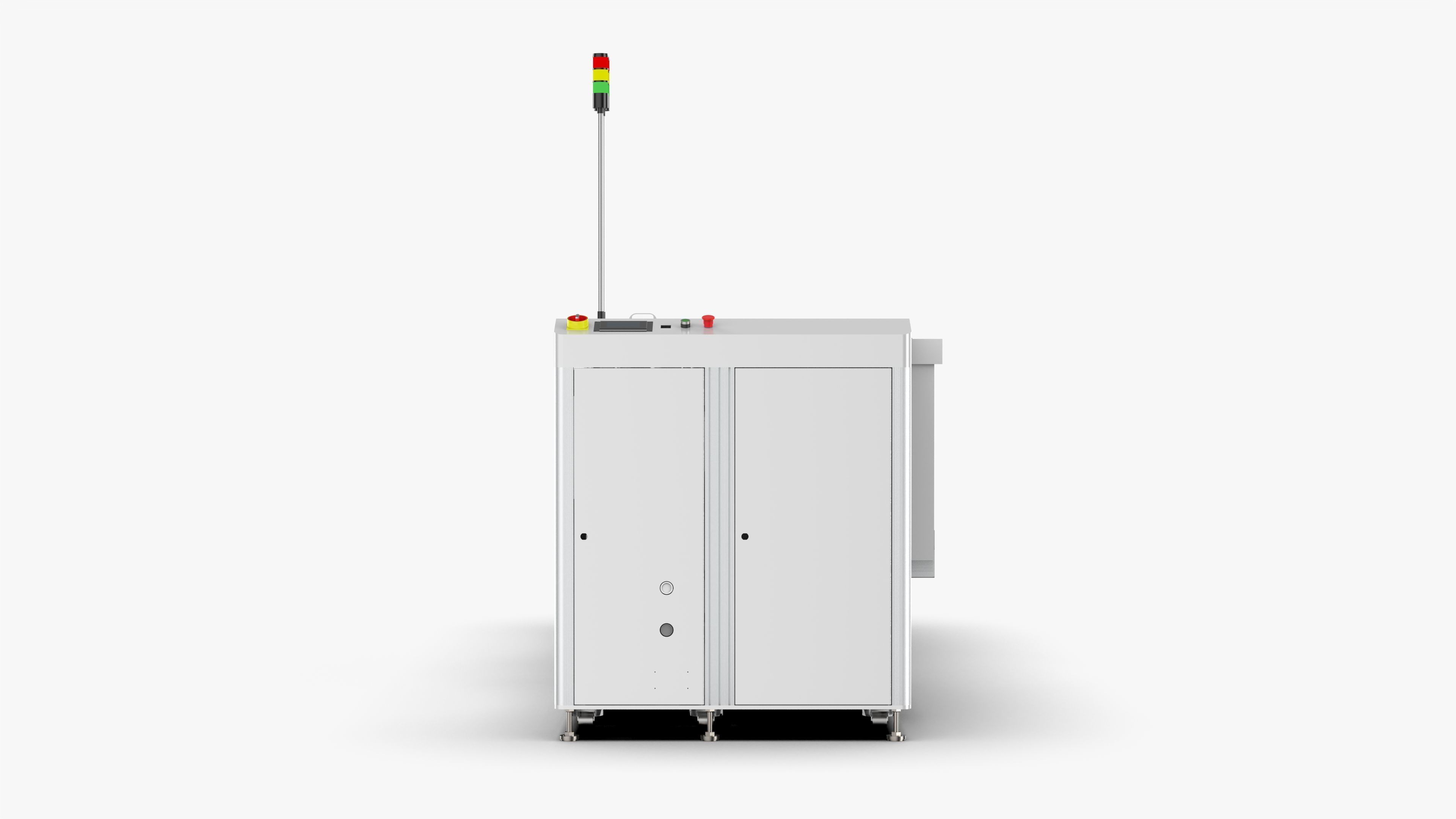 Automatic PCB Unloading Conveyor 3D model_5