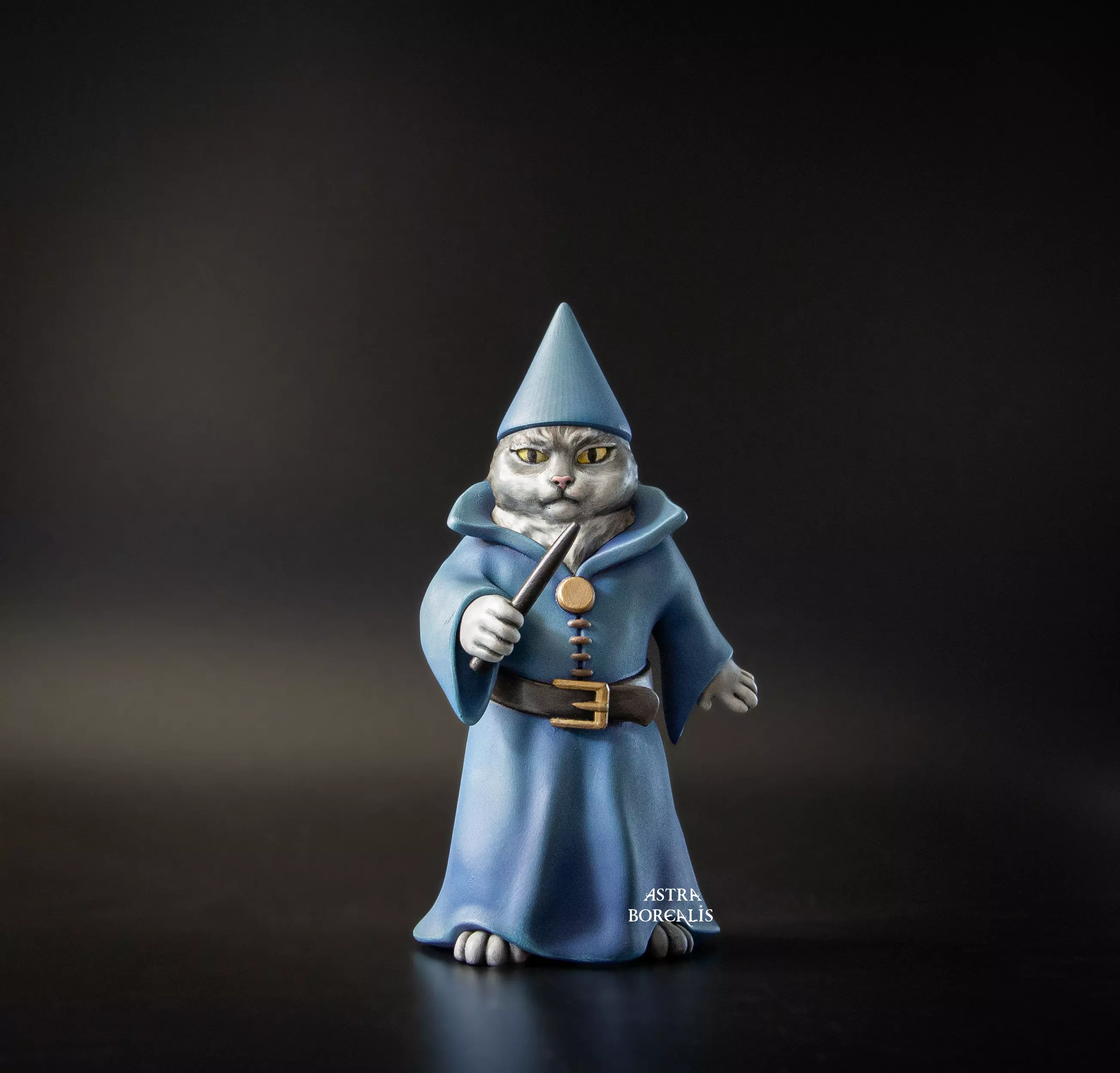 meme cat Whoosh miniature 3D print model_0