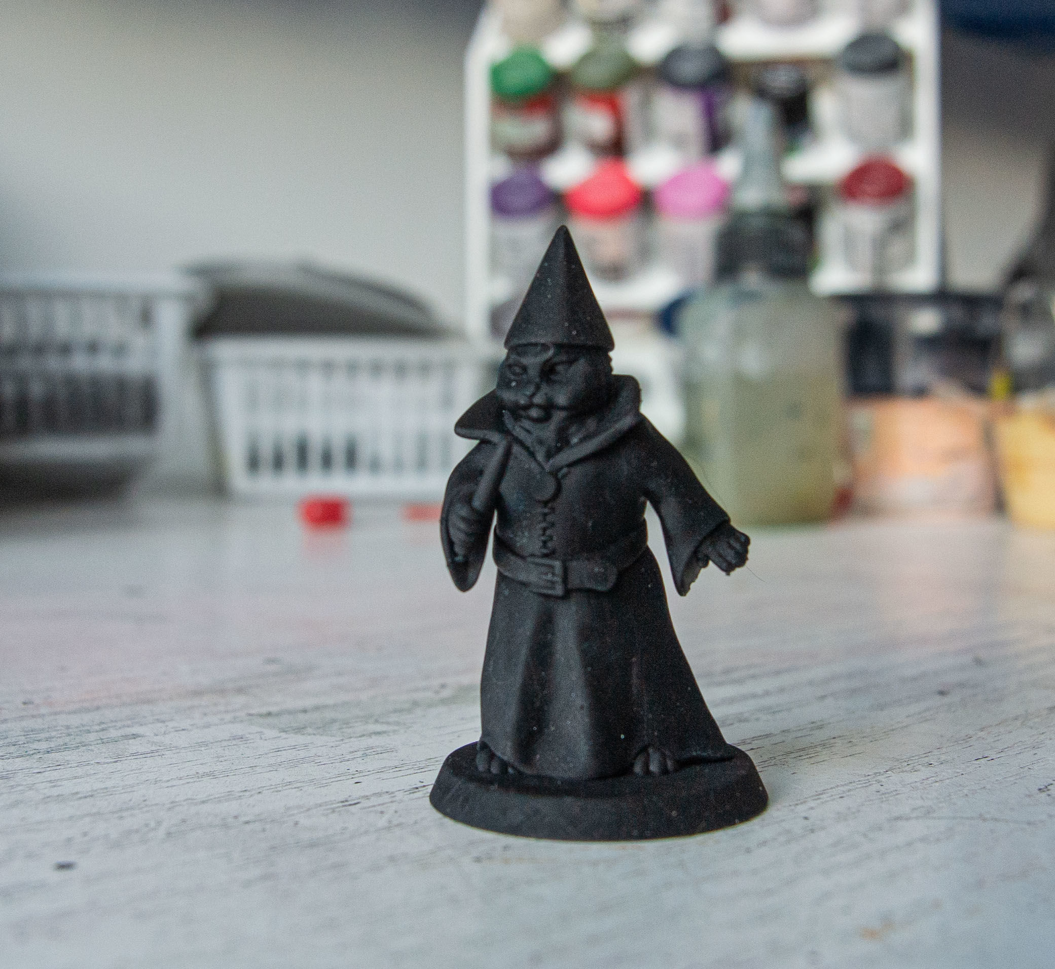 meme cat Whoosh miniature 3D print model_2