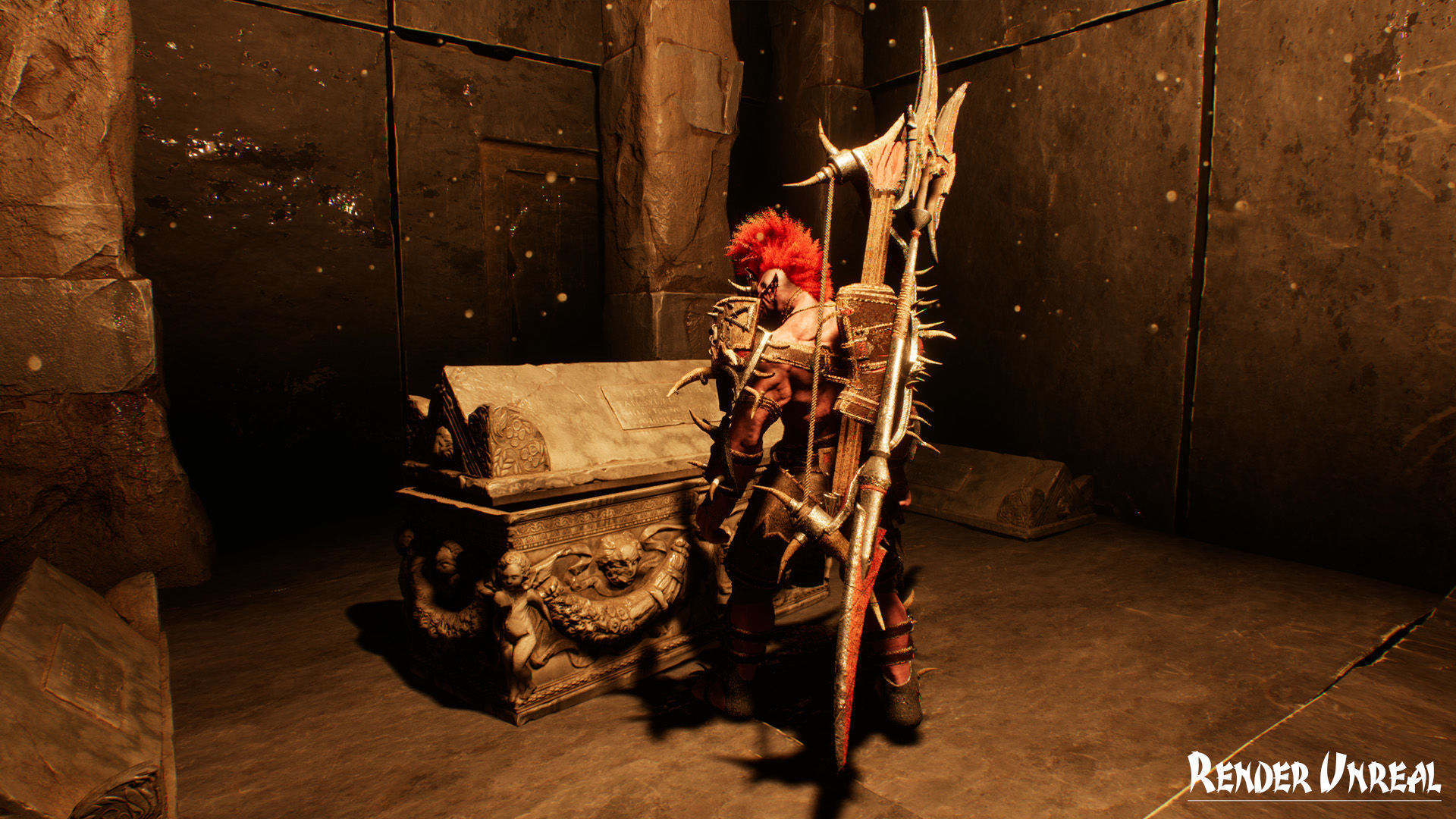 Orc 3 Low-poly 3D model_29