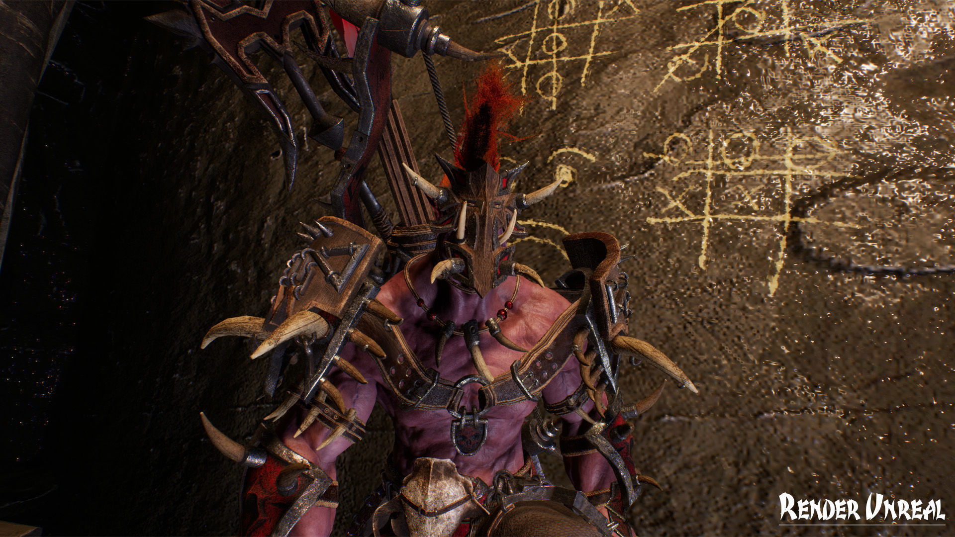 Orc 3 Low-poly 3D model_16