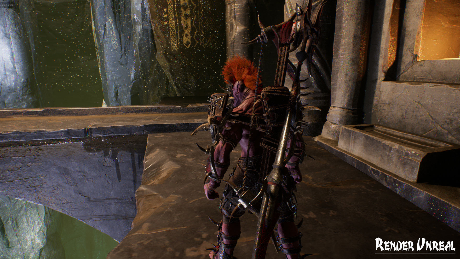 Orc 3 Low-poly 3D model_27