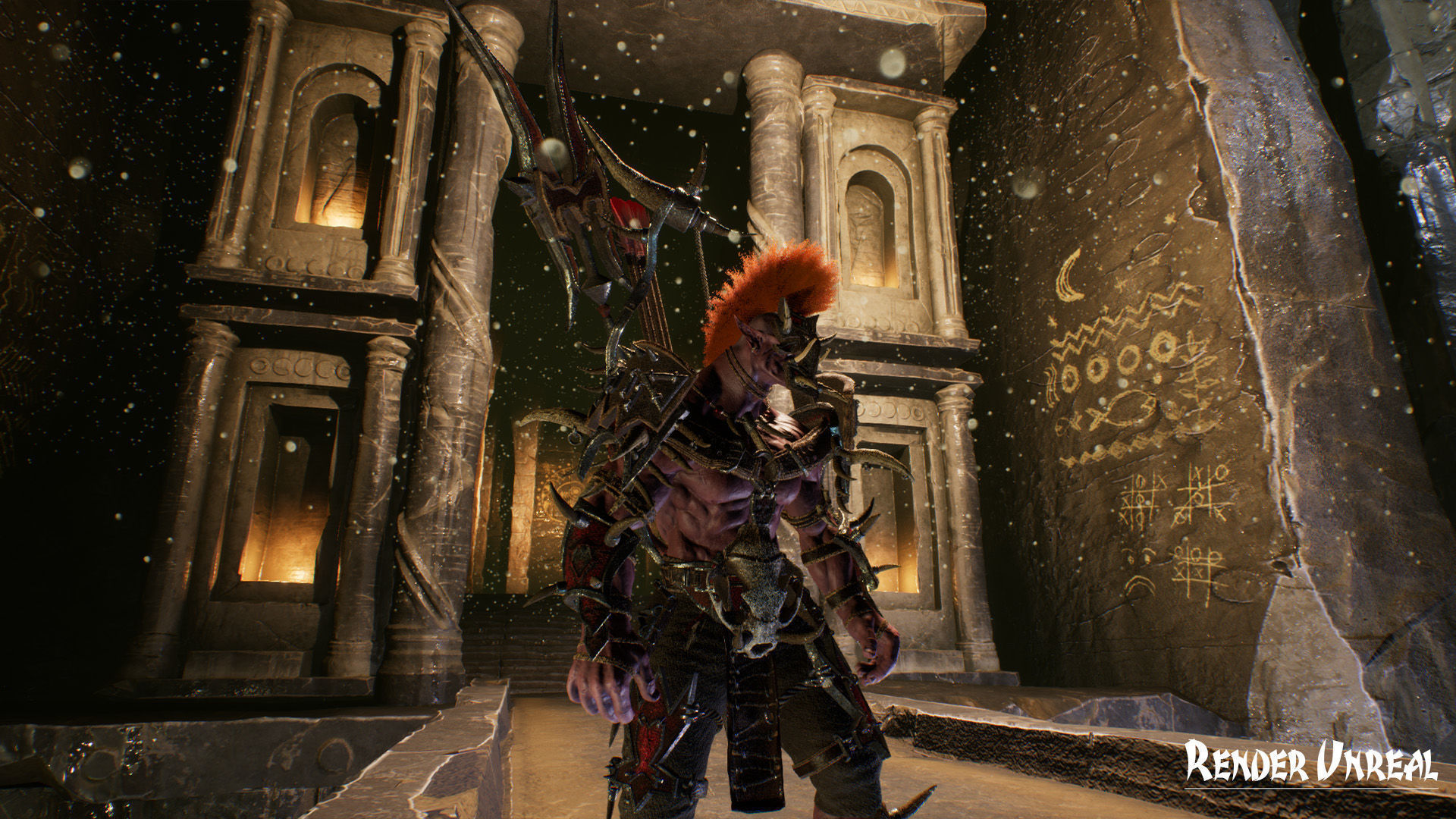 Orc 3 Low-poly 3D model_34