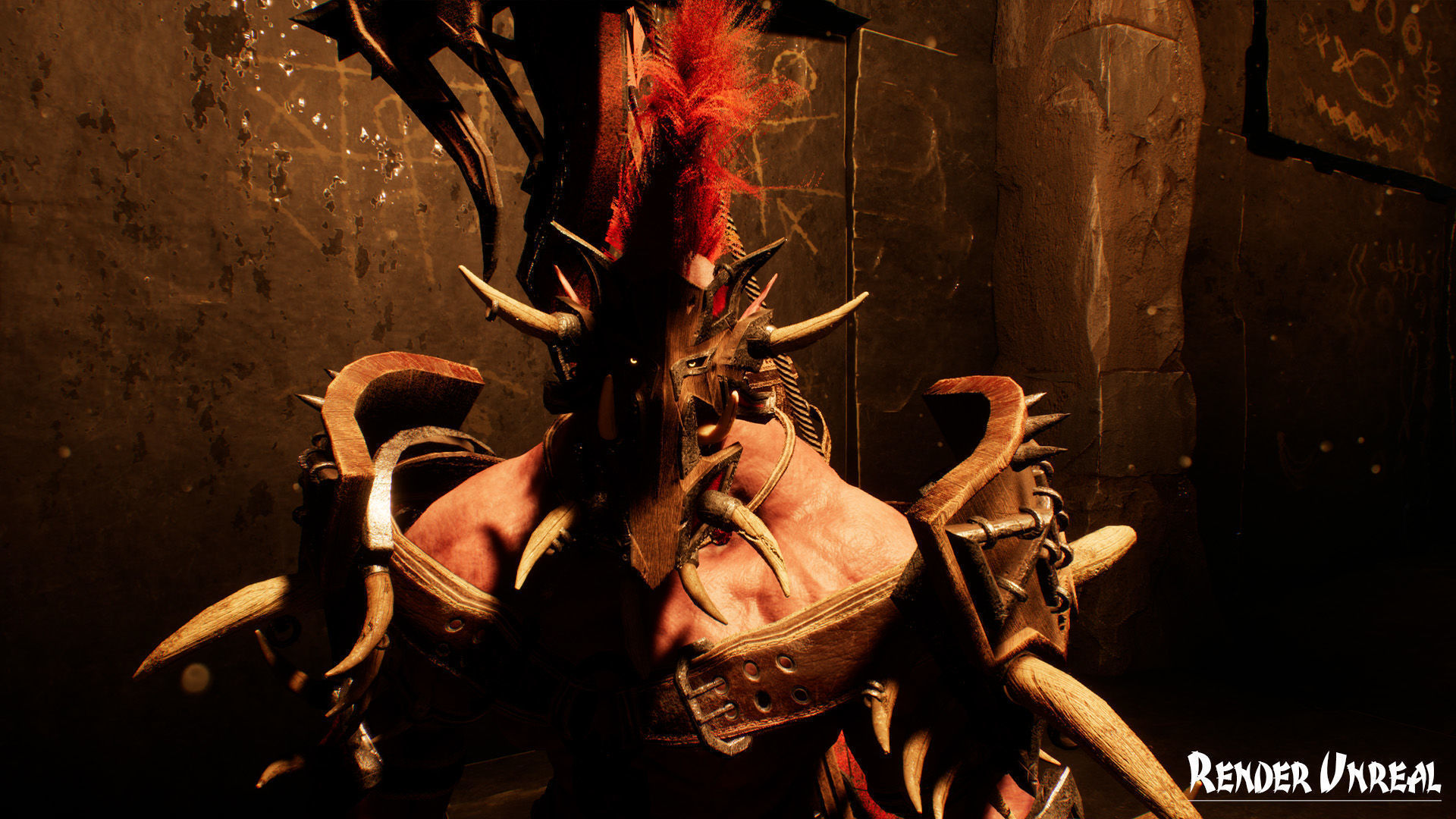 Orc 3 Low-poly 3D model_30