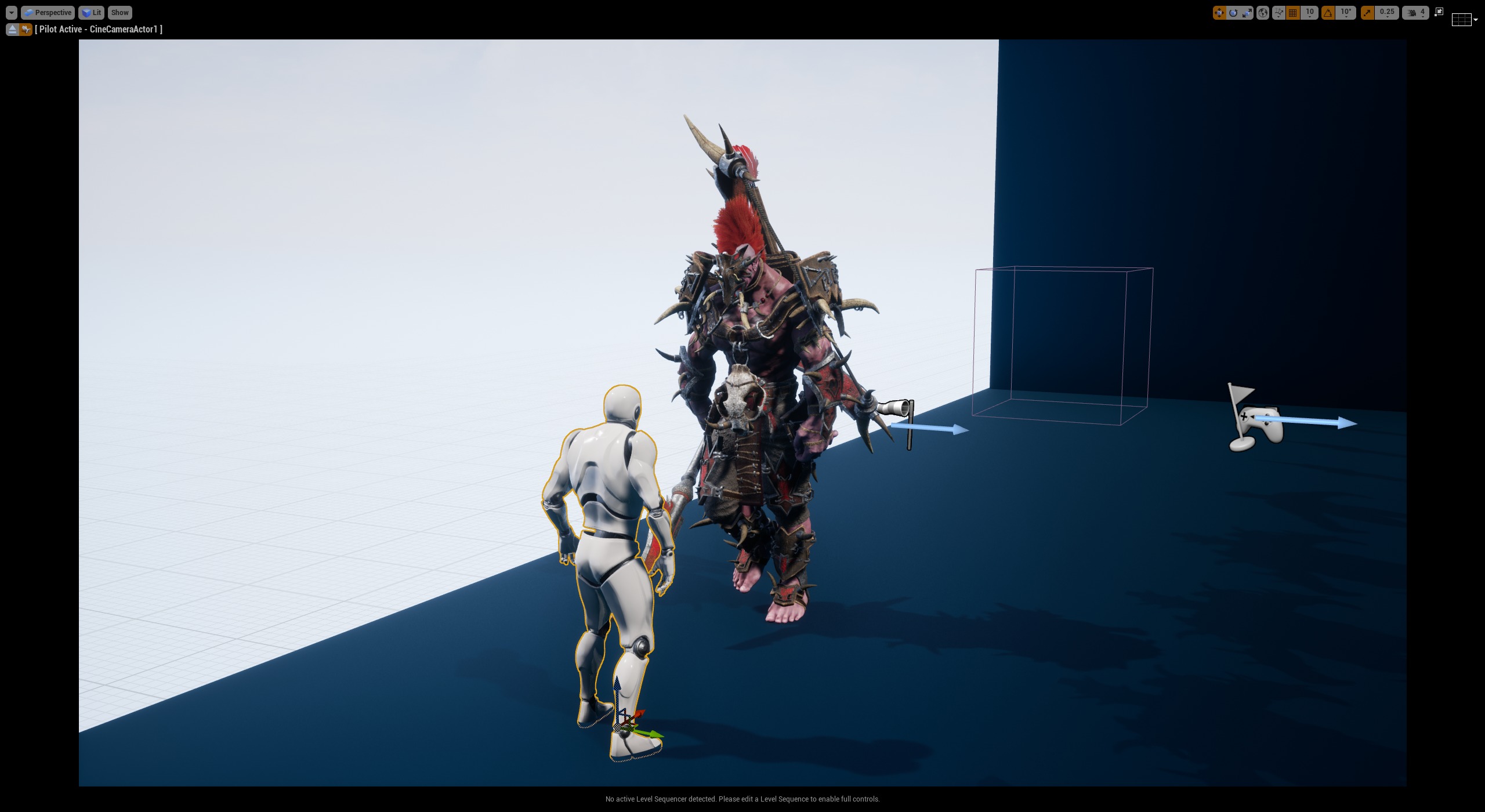 Orc 3 Low-poly 3D model_44