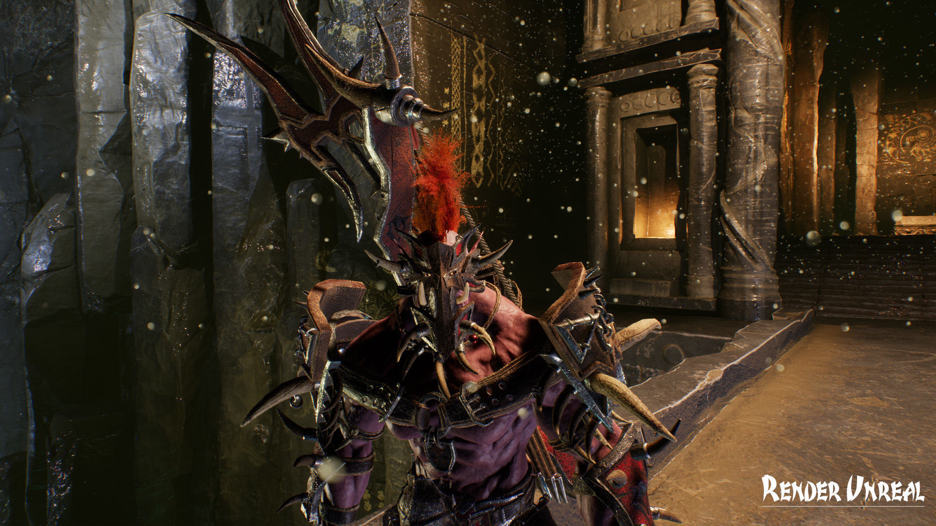 Orc 3 Low-poly 3D model_33