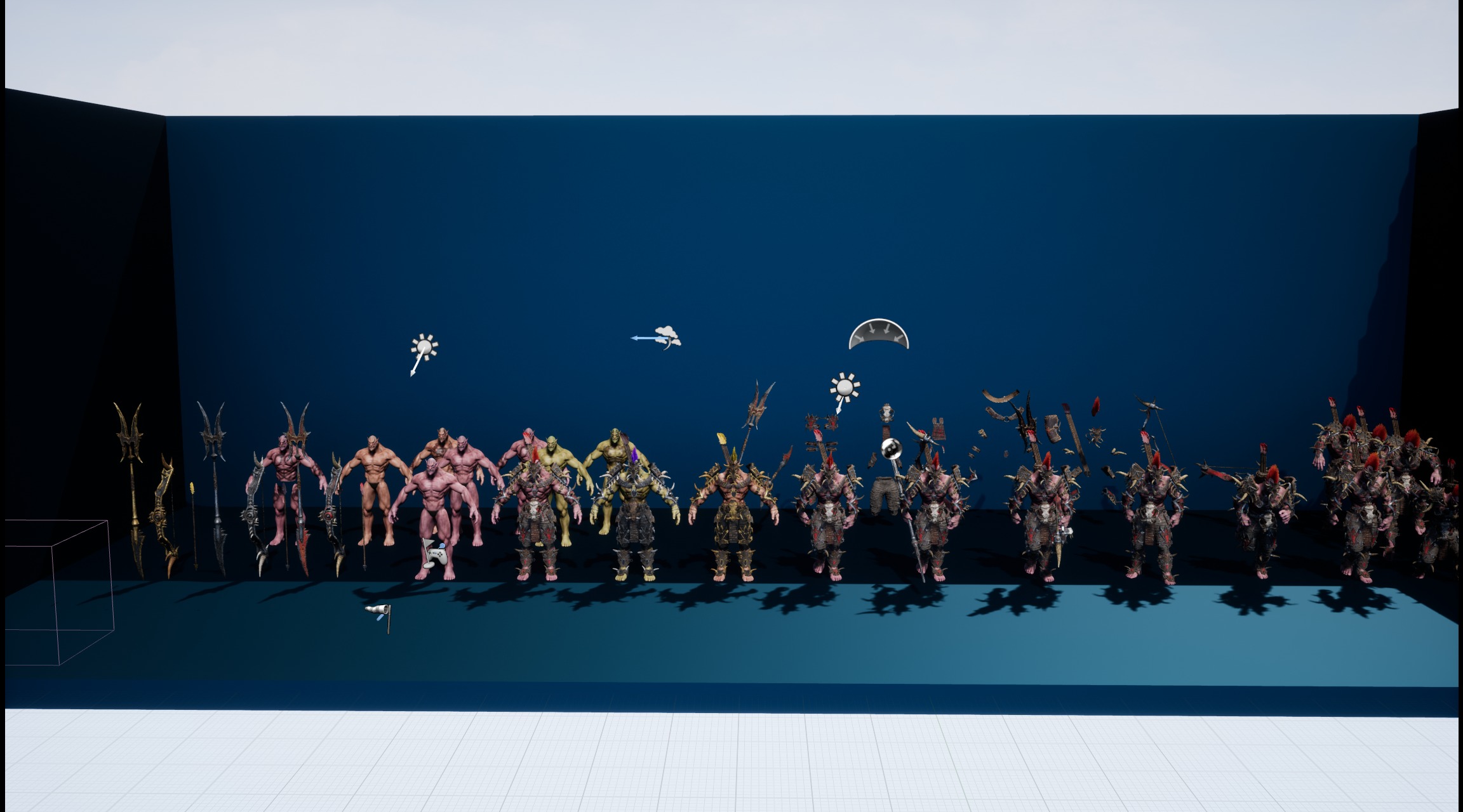 Orc 3 Low-poly 3D model_38