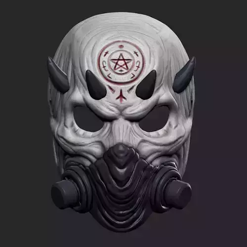 Hell-Knight-Mask 3D print model