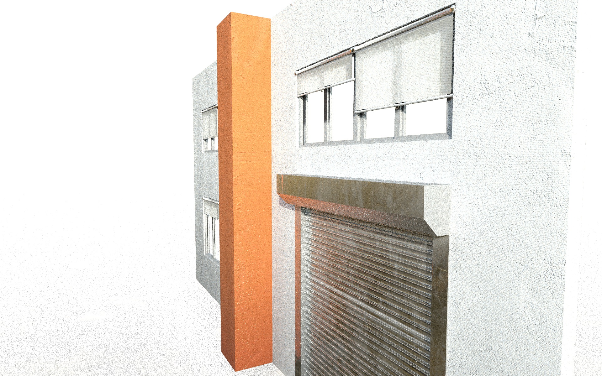 Factory-splicable wall assemblies 3D model_2