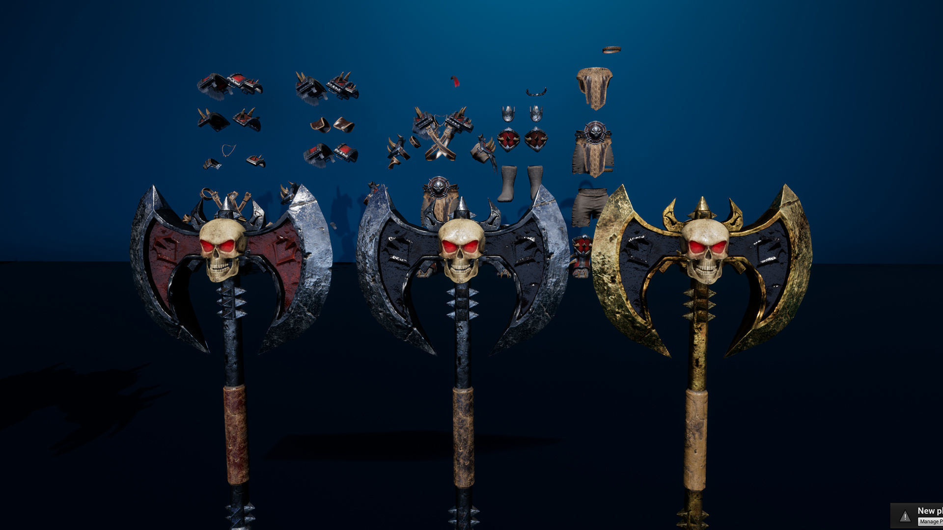 Orc 5 Low-poly 3D model_21