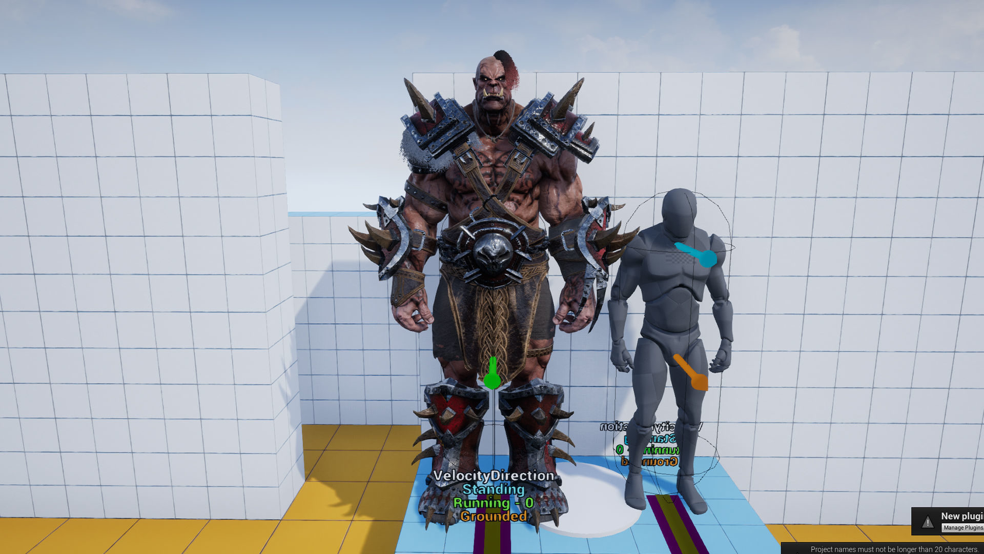 Orc 5 Low-poly 3D model_16