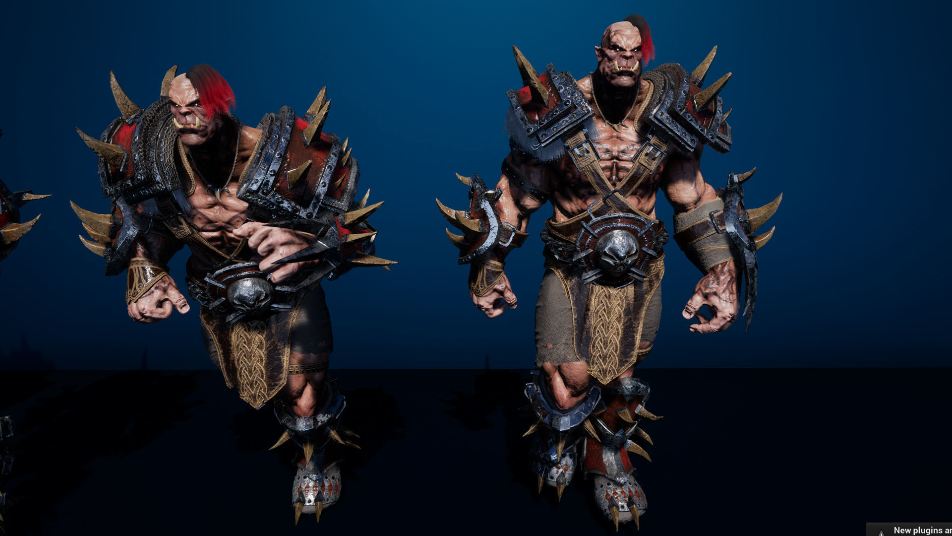 Orc 5 Low-poly 3D model_15