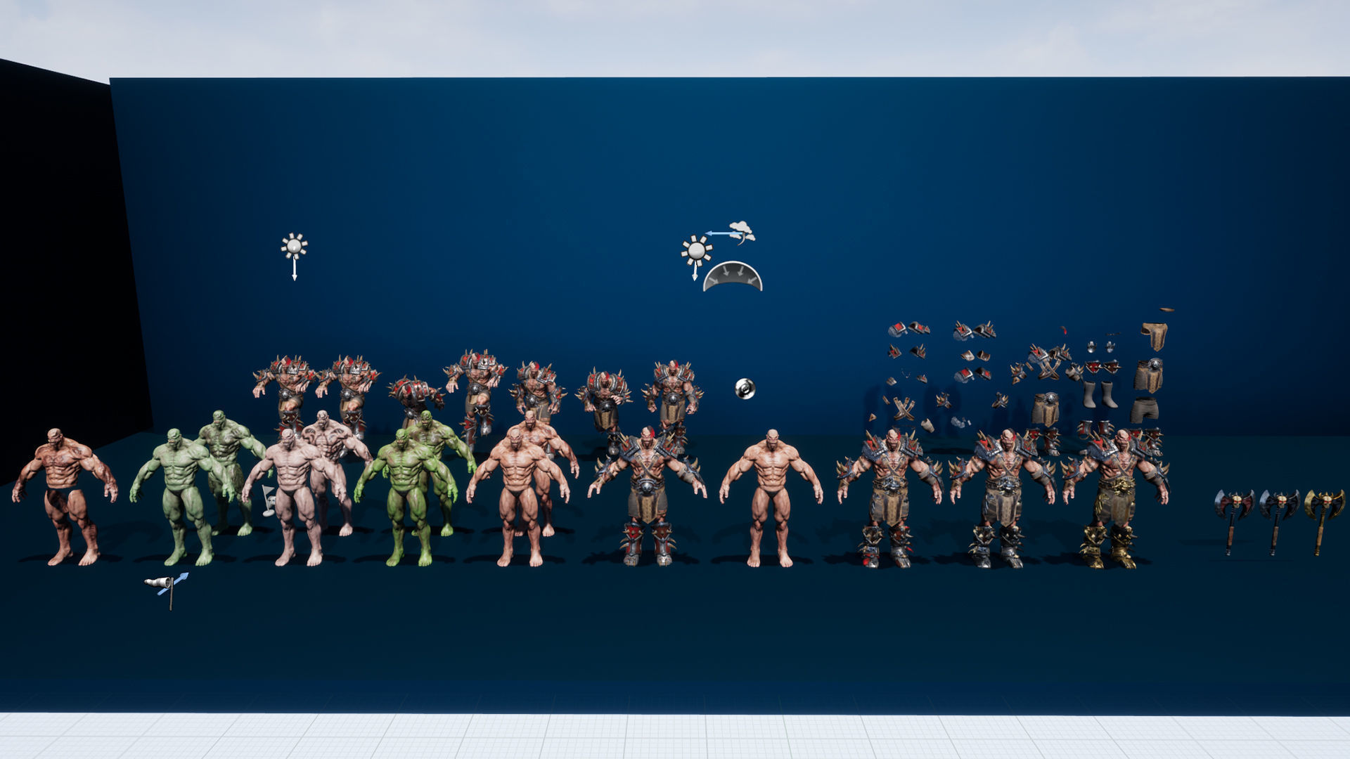 Orc 5 Low-poly 3D model_18