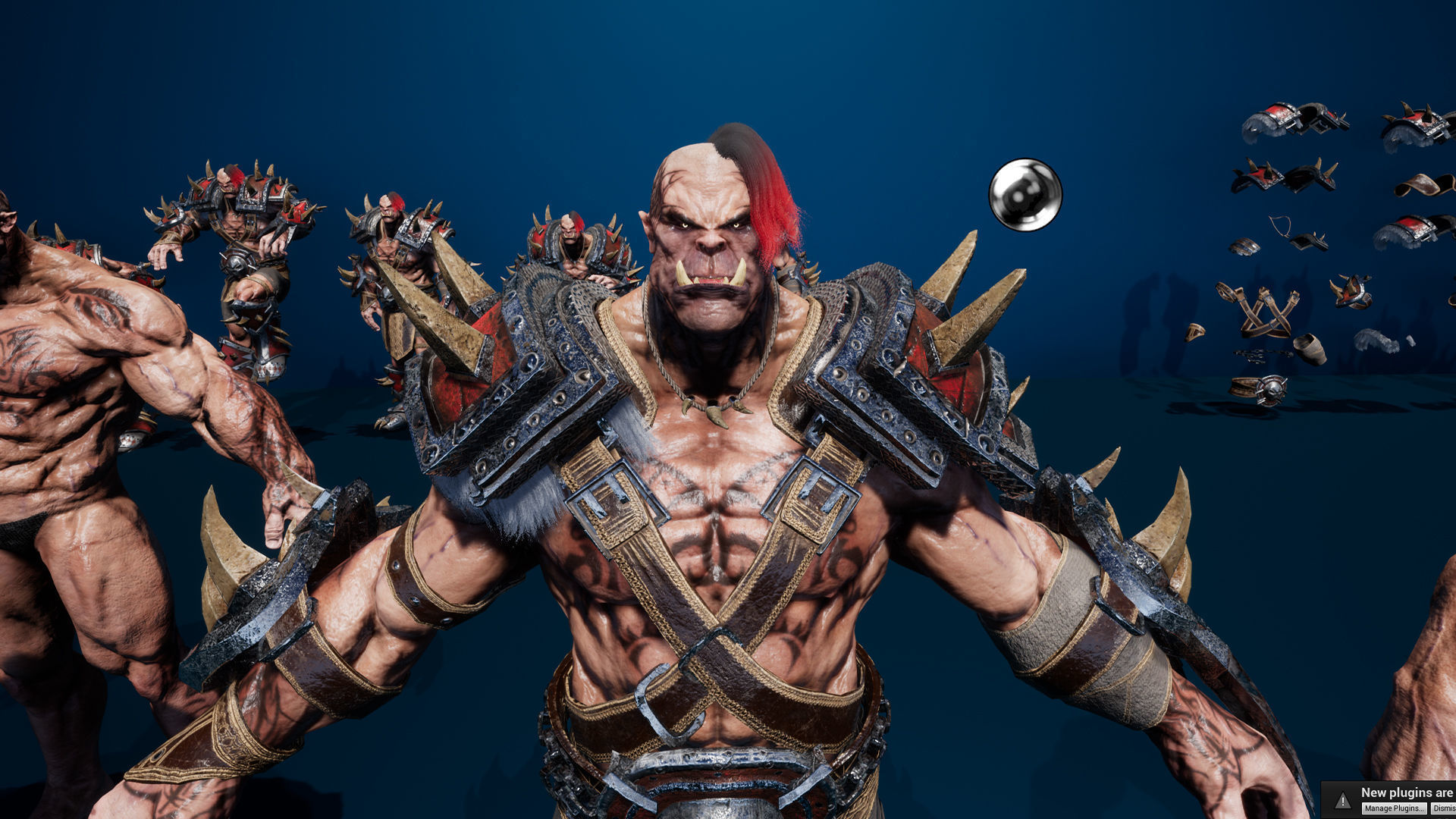 Orc 5 Low-poly 3D model_24