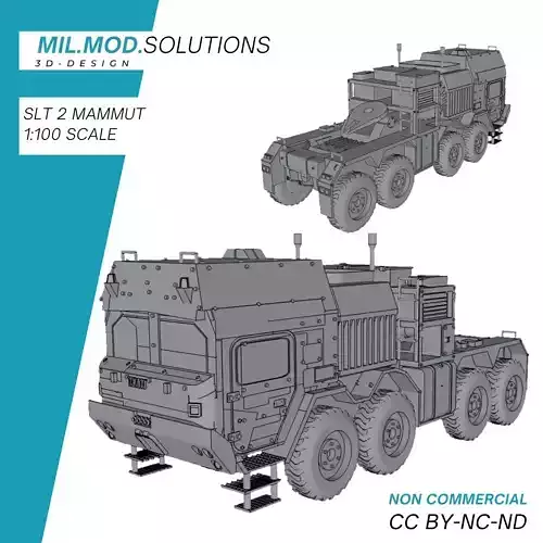 SLT Mammut 2 Bundeswehr 3D print model