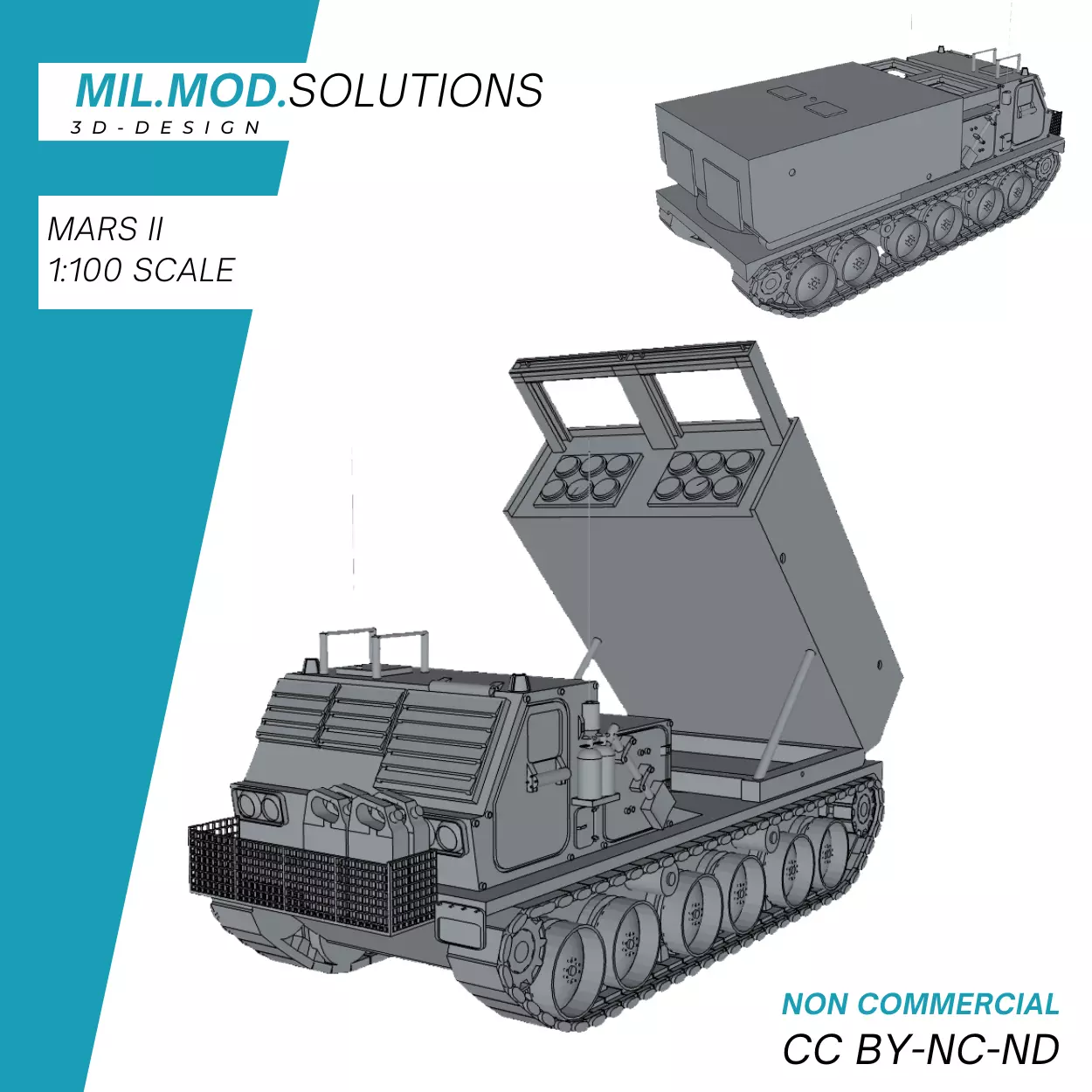 MARS II MLRS Bundeswehr 3D print model_0
