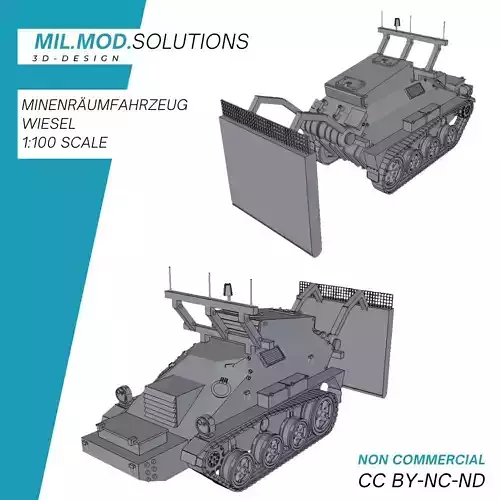 Minenraumefahrzeug Wiesel Bundeswehr