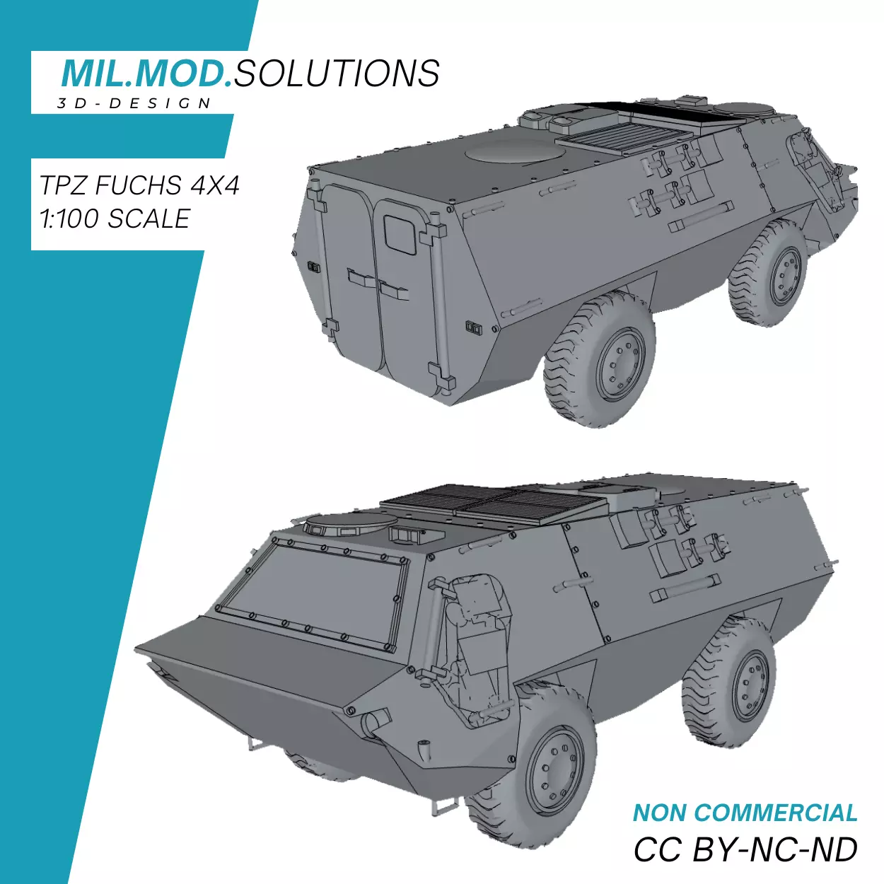 TPz Fuchs 4x4 1979 Bundeswehr 3D print model_0
