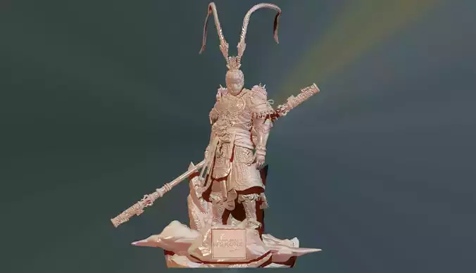 BLACK MYTH WUKONG STL 3D PRINT