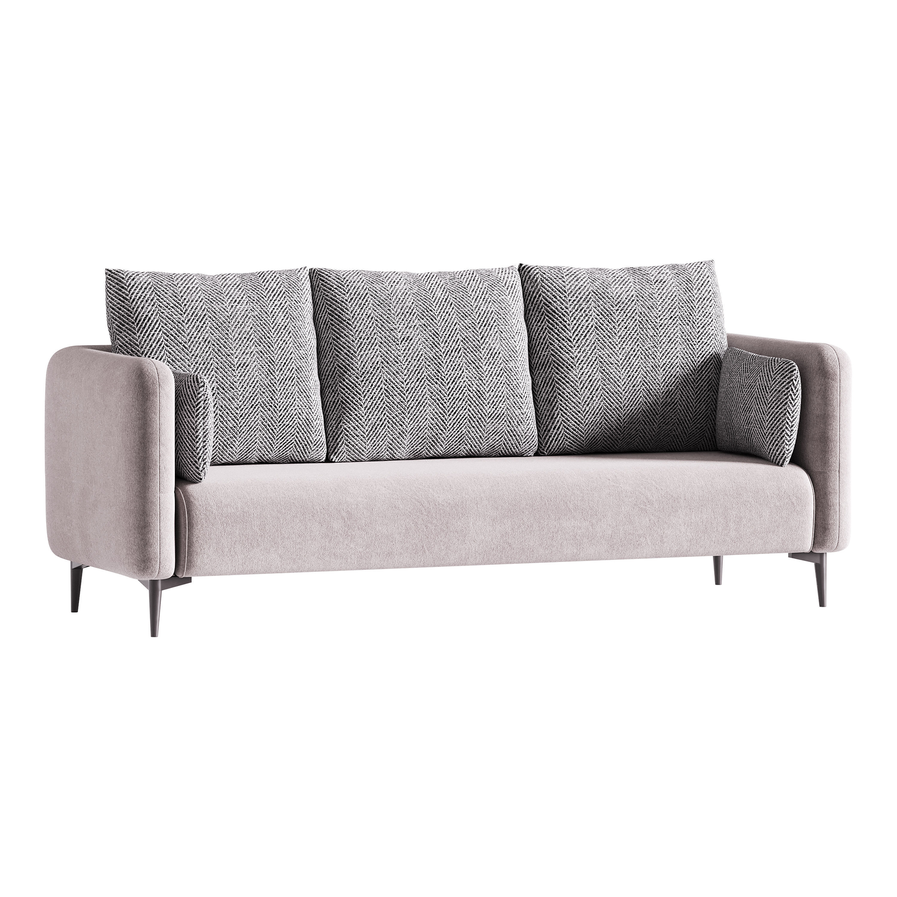 Living Room Sofa 3D model_3