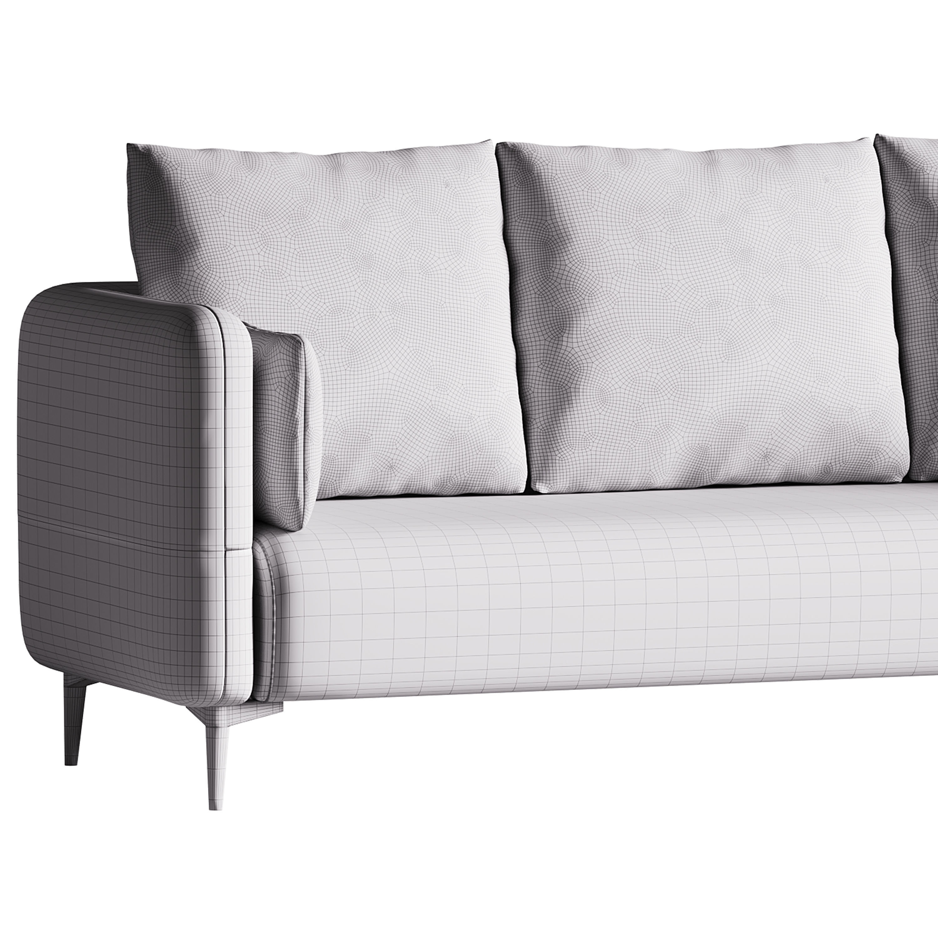 Living Room Sofa 3D model_14