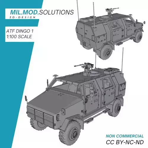 ATF Dingo 1 Bundeswehr 3D print model