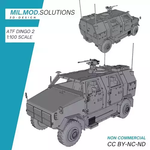 ATF Dingo 2 Bundeswehr 3D print model