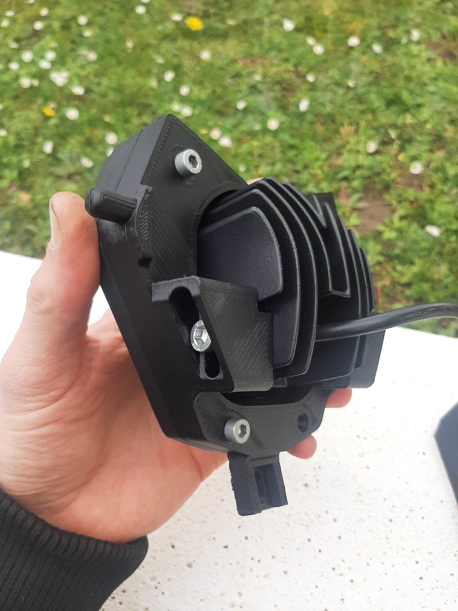 Sherco led headlight 3D print model_1