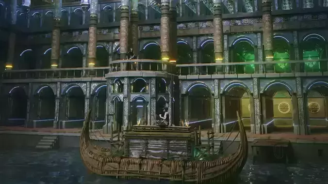 Moroccan Depths - Weekly Renders - DSZarts 3D model 3D model