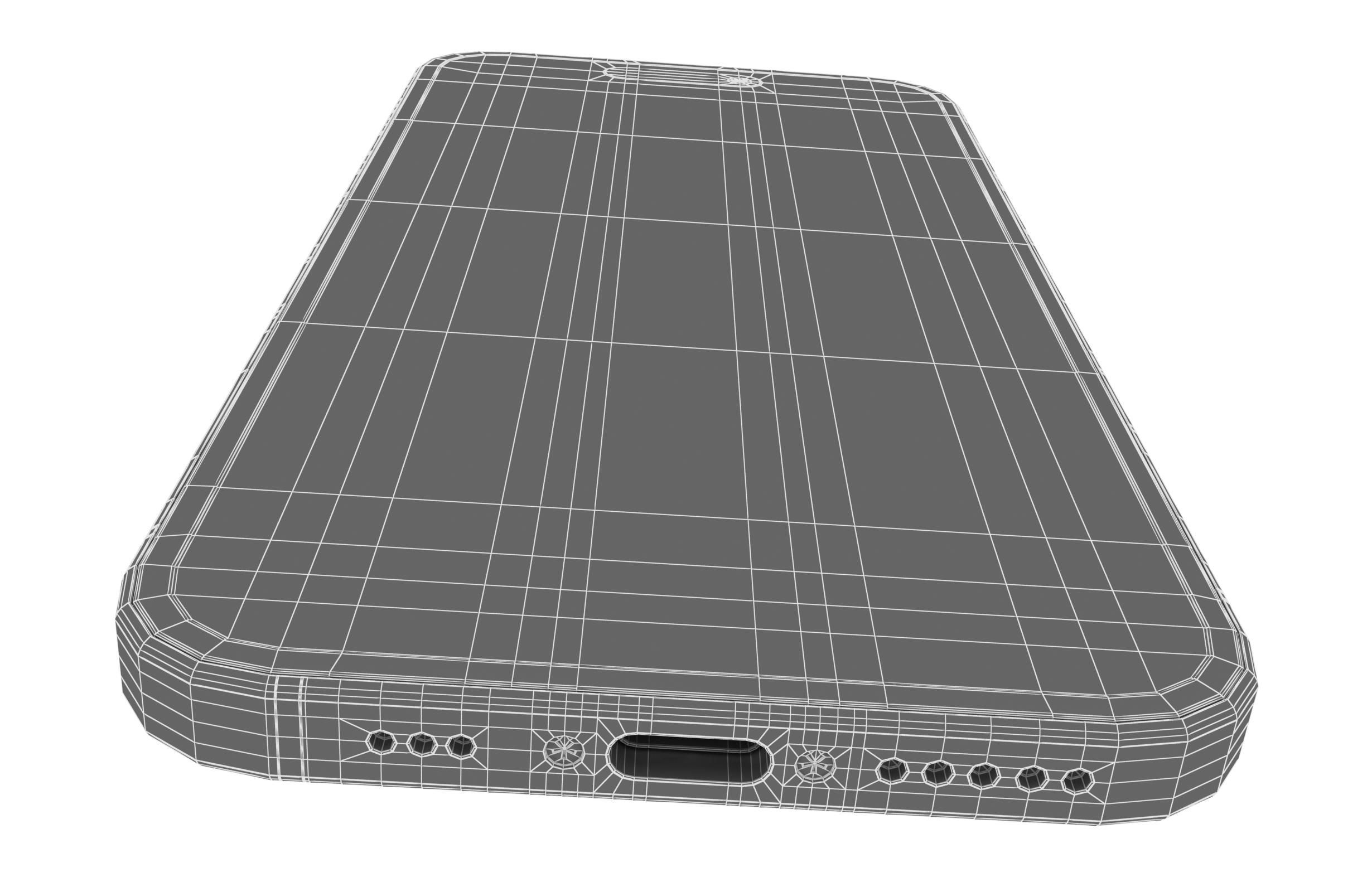 Apple iPhone 16 Green 3D model_19