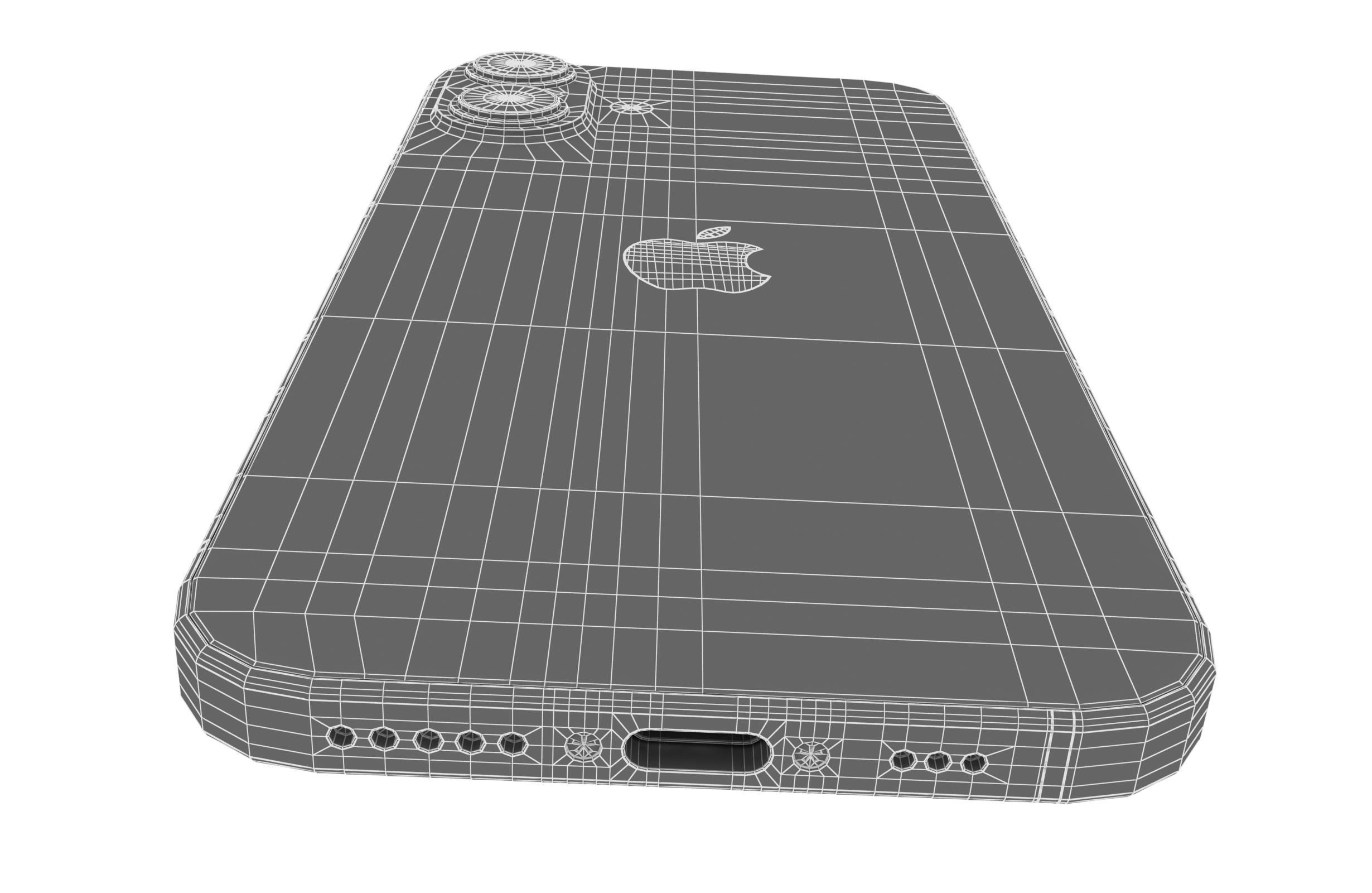 Apple iPhone 16 Pink 3D model_21