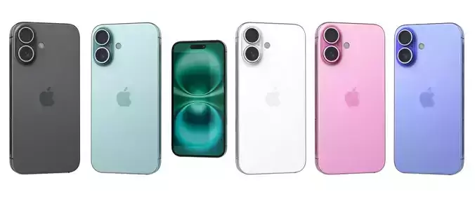 Apple iPhone 16 All Colors