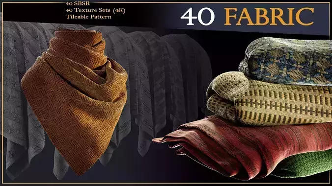 40 Fabric Materials 