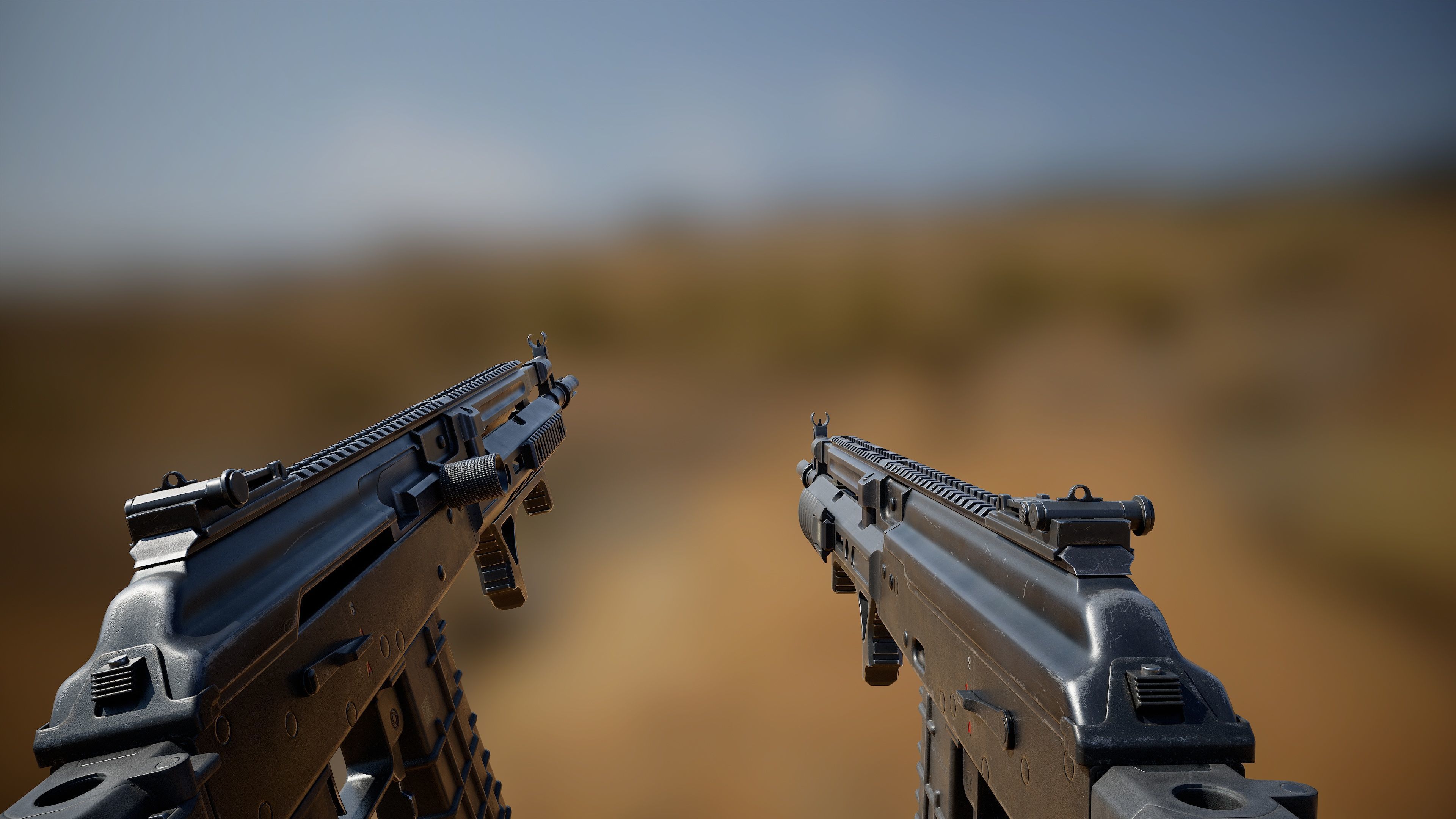 Custom AK - FPS Weapon Asset Low-poly 3D model_10