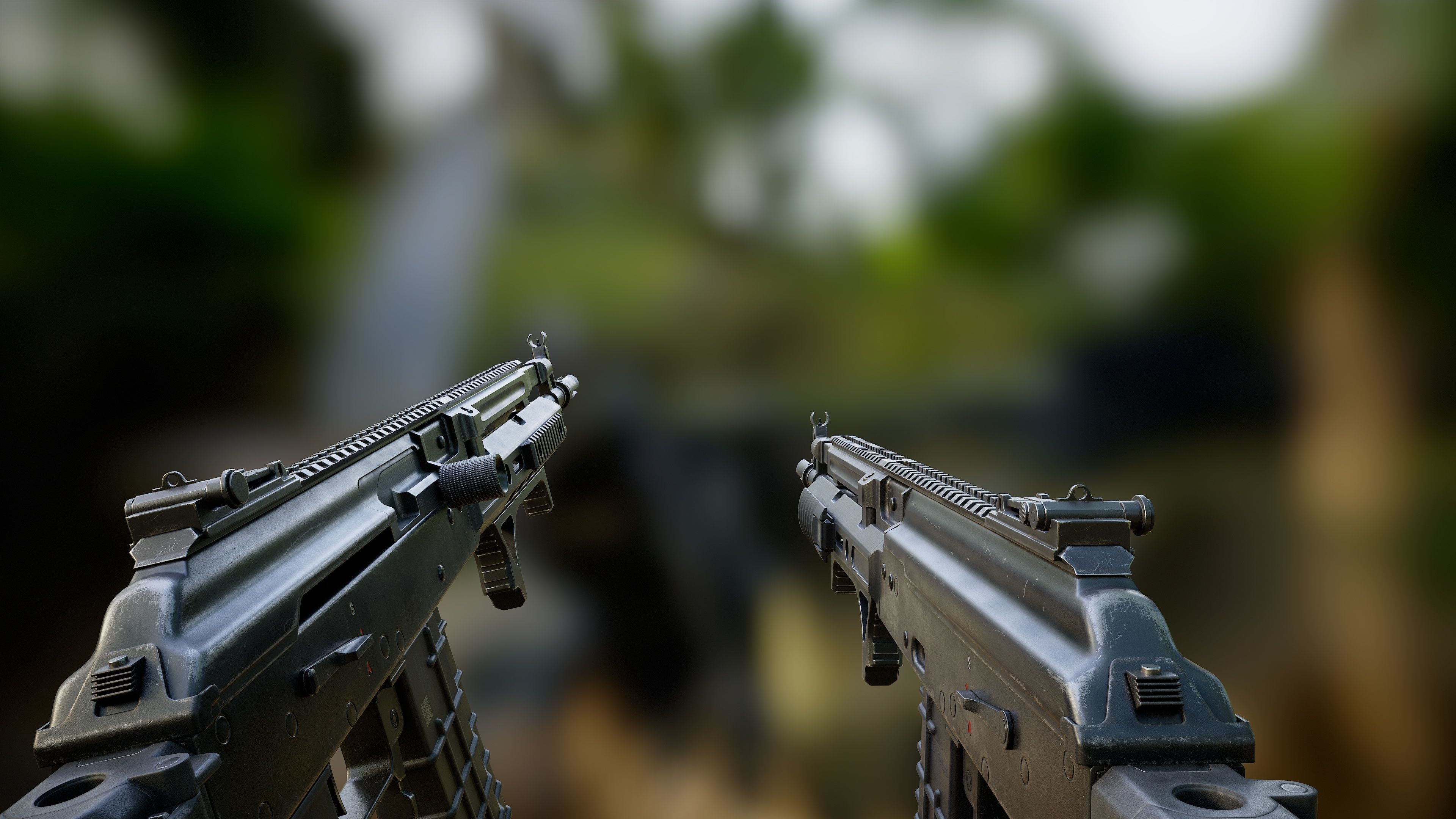 Custom AK - FPS Weapon Asset Low-poly 3D model_11