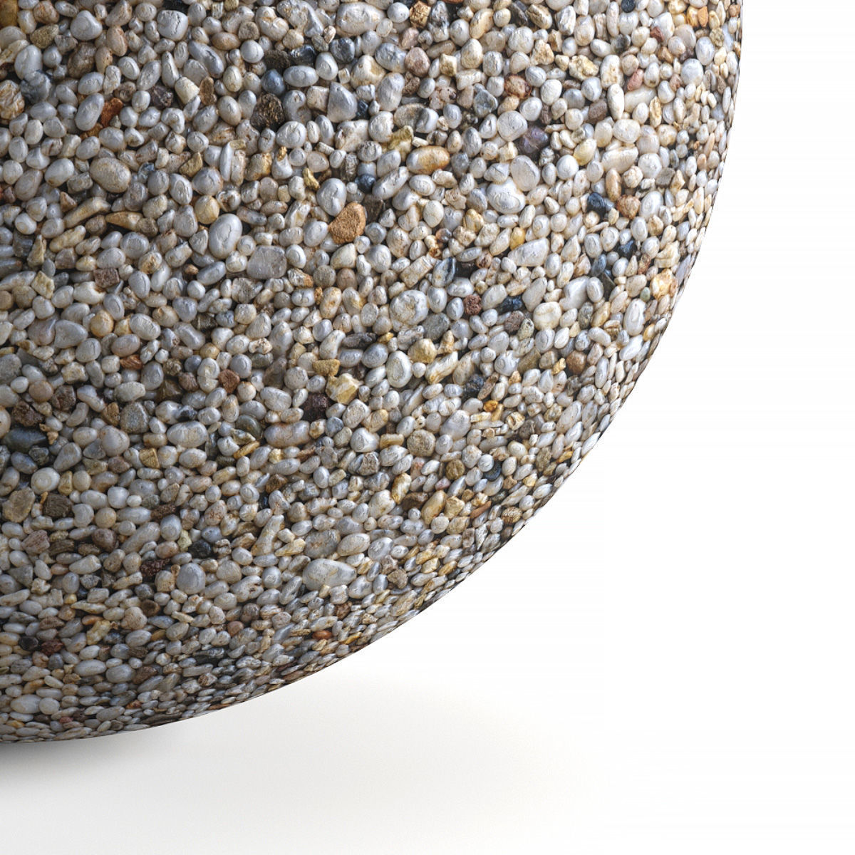 Seamless pebble material 7k Texture_3