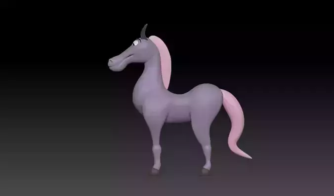 Horse 3d Model - Updated Version