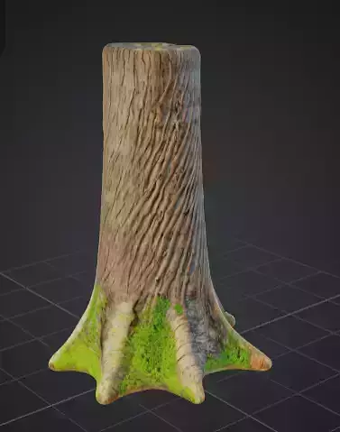 Realistic Tree Stump