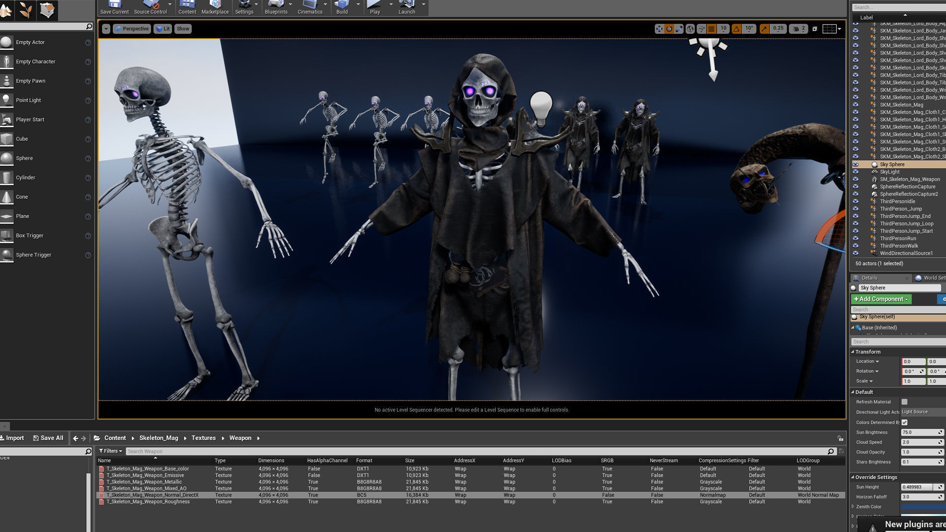 Skeleton Mag Low-poly 3D model_24