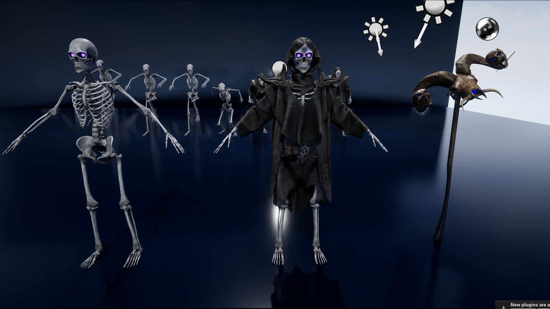 Skeleton Mag Low-poly 3D model_20
