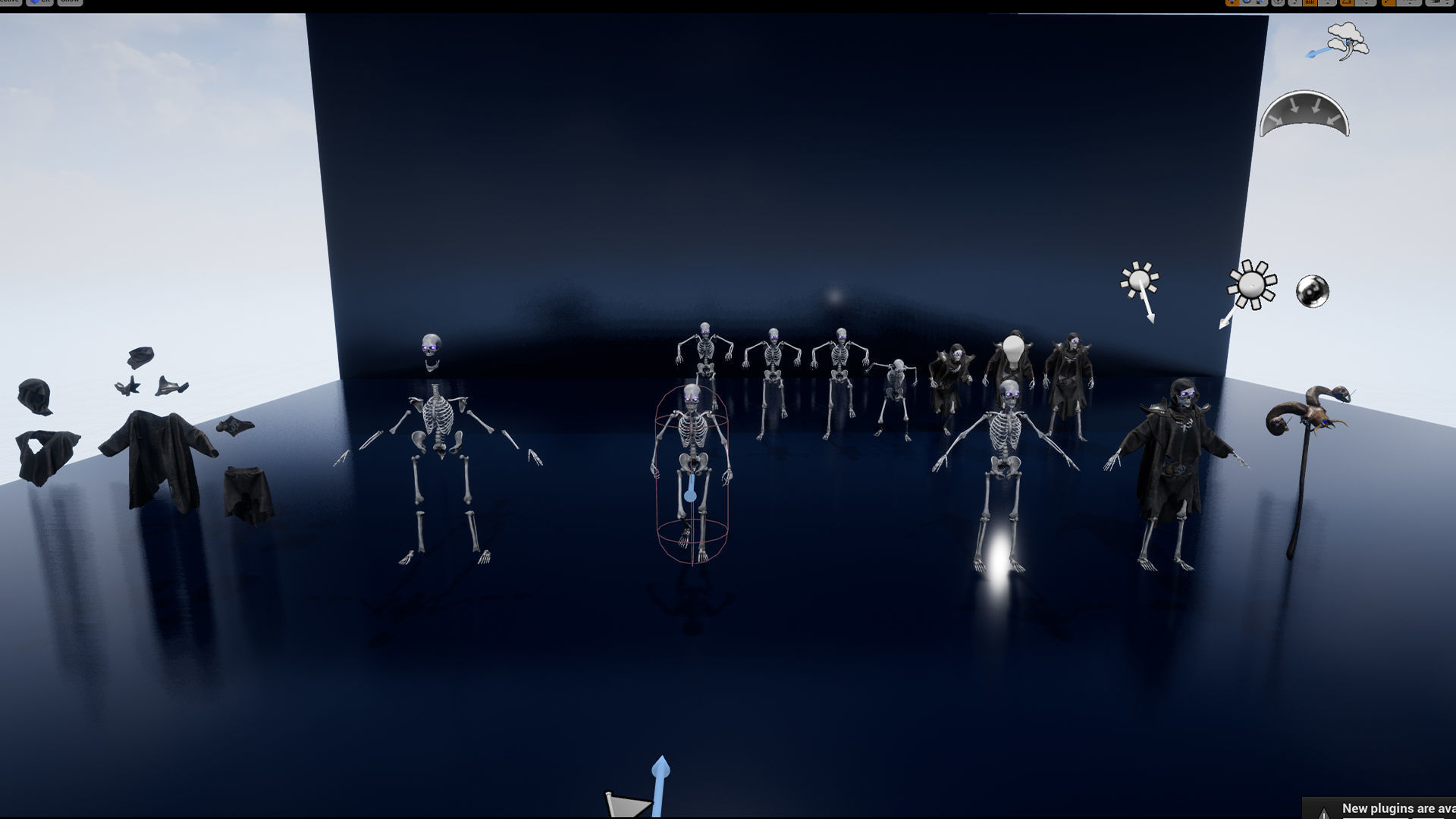 Skeleton Mag Low-poly 3D model_18