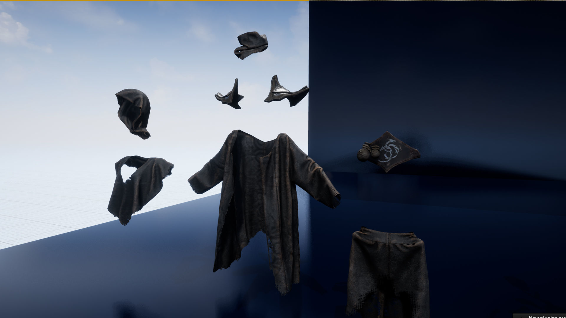 Skeleton Mag Low-poly 3D model_26