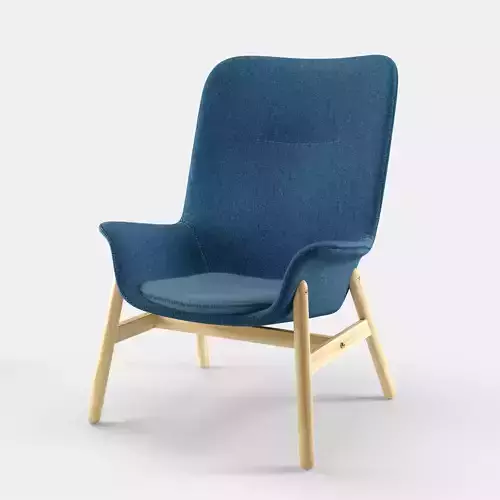 Armchair - Blue