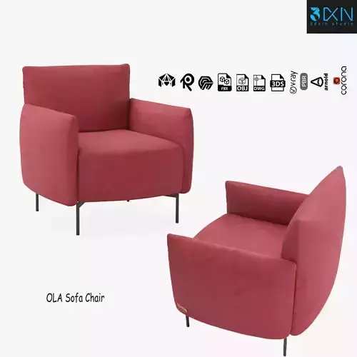OLA Sofa Chair 3D model