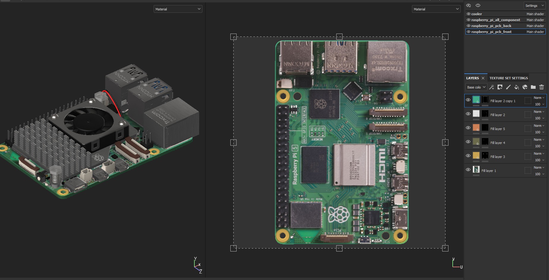 raspberry pi 5 with cooler 3D model_23