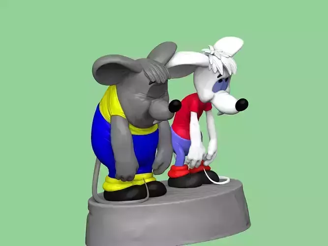 SAD MICE Prosti nas Leopold for 3d printing STL 3D print model